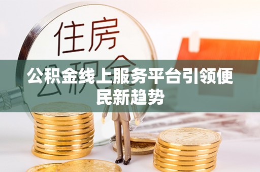潮安公积金线上服务平台引领便民新趋势