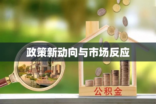 潮安政策新动向与市场反应