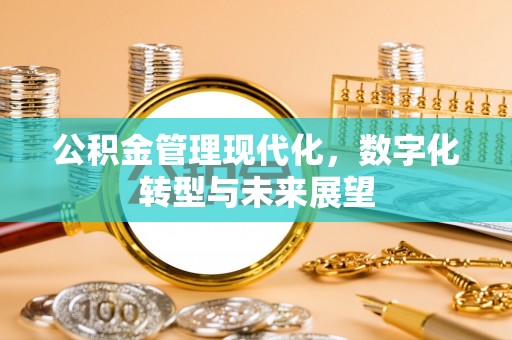 潮安公积金管理现代化，数字化转型与未来展望