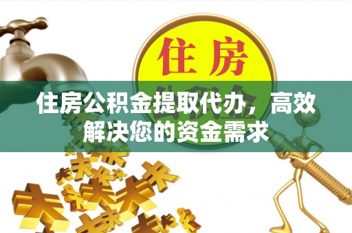 潮安住房公积金提取代办，高效解决您的资金需求