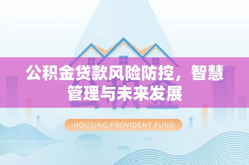 潮安公积金贷款风险防控，智慧管理与未来发展