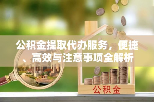 潮安公积金提取代办服务，便捷、高效与注意事项全解析