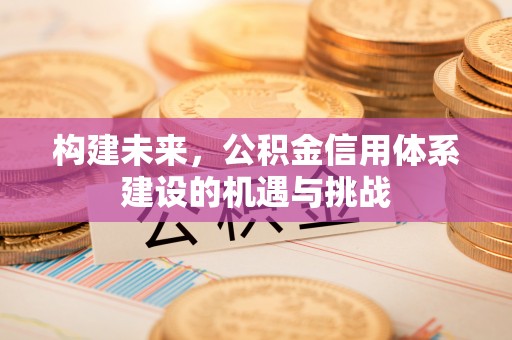 潮安构建未来，公积金信用体系建设的机遇与挑战