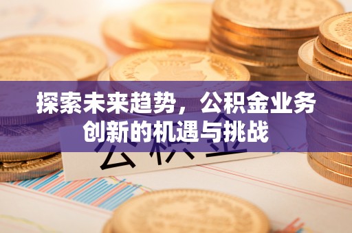 潮安探索未来趋势，公积金业务创新的机遇与挑战