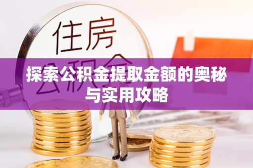 潮安探索公积金提取金额的奥秘与实用攻略