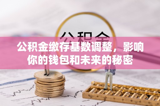 潮安公积金缴存基数调整，影响你的钱包和未来的秘密