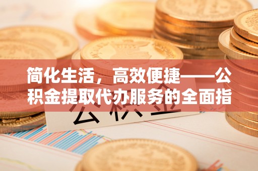 潮安简化生活，高效便捷——公积金提取代办服务的全面指南