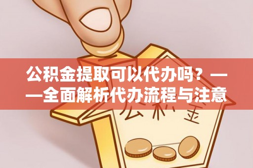 潮安公积金提取可以代办吗？——全面解析代办流程与注意事项